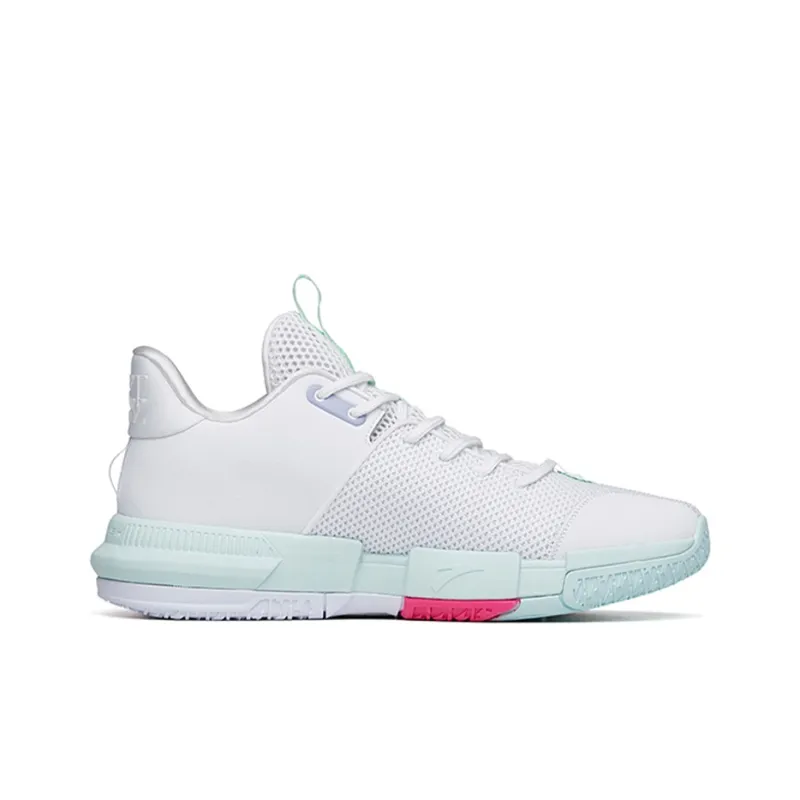 Anta Craze 1 Mid-Top Performance Basketball Shoes Men's White-1