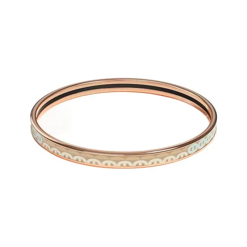 HERMES Bangles Women's Rose Gold