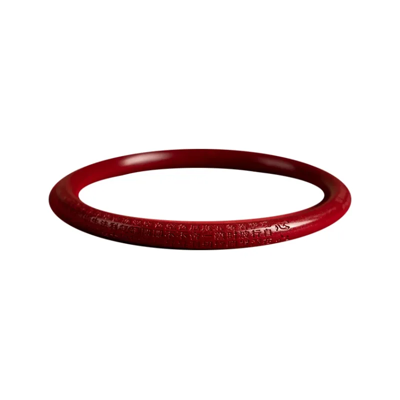 Moon Jewelry Reconstructed Cinnabar Bangles Women's-1