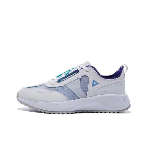 PEAK Counterflow Casual Shoes Men Low-Top All White