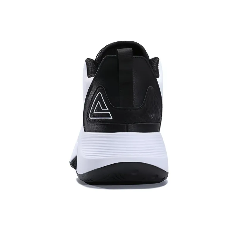 PEAK Nomadic Low Top Basketball Shoes Men's White Black-2