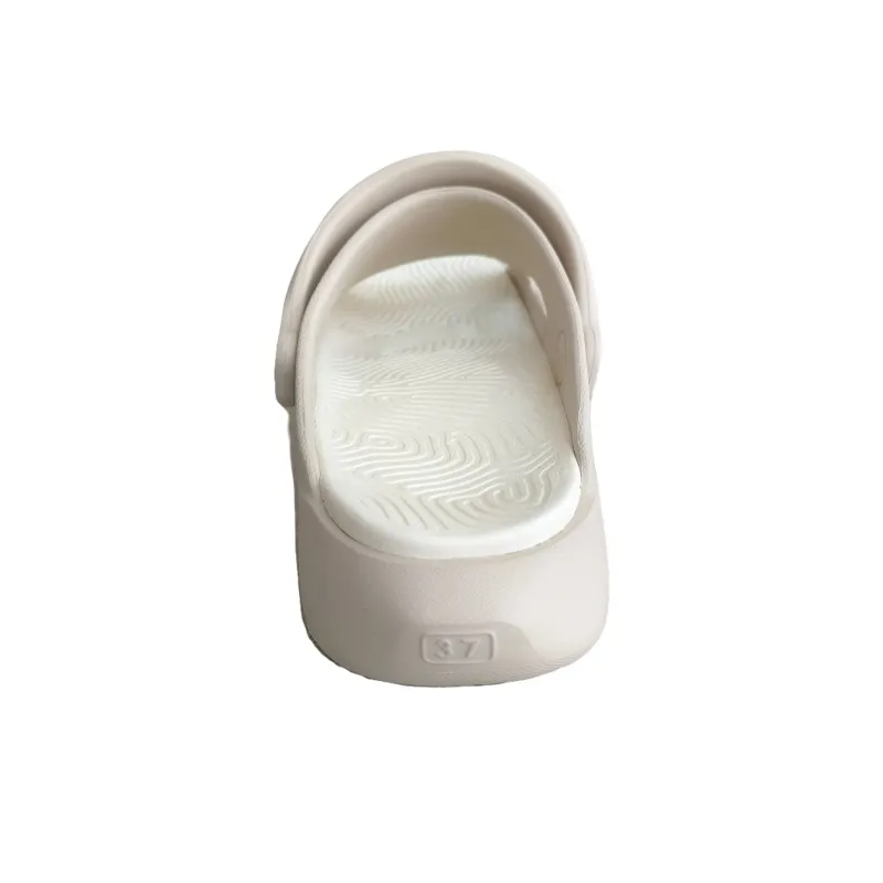 PEAK Statistic Sandals EVA Slide Slippers Women's Ivory Yellow-3