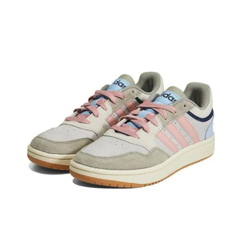 Adidas Hoops 3.0 Basketball Shoes 'Cream White Pink' Women's-2