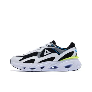 PEAK Wind Cave Durable Breathable Lightweight Low Top Wind Tunnel Technology Casual Running Shoes Men's Black