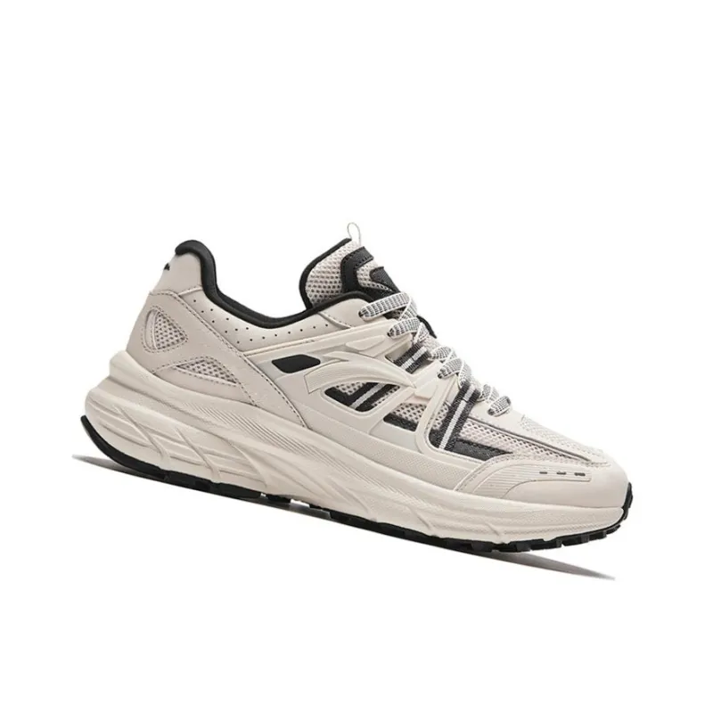 Anta AT955 Anti Slip Wear Resistant Low Top Running Shoes Men's Castle Gray-1