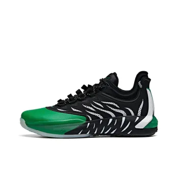 Anta GH1 Gordon Hayward Cushioning Wear Resistant Low Top Basketball Shoes Men's Black Green