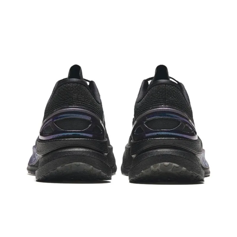 Anta Champion 2nd Gen Pro Cushioned Slip Resistant Abrasion Resistant Low Top Casual Running Shoes Men's Black-3