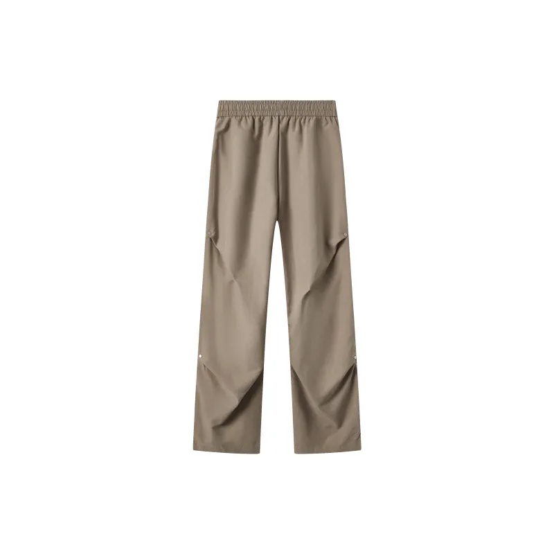 P8H9 Peach Skin Velvet Casual Pants Unisex-6