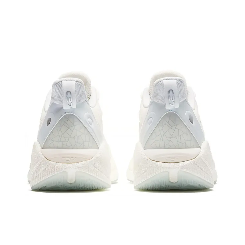 Anta C37 Series C37 Slip Resistant Low Top Running Shoes Women's White Gray-3