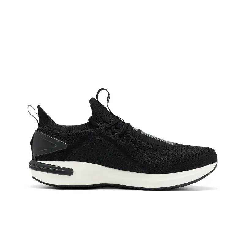 PEAK State Extreme 5.0 Cushioned Slip Resistant Abrasion Resistant Low Top Casual Running Shoes Men's Black White-1
