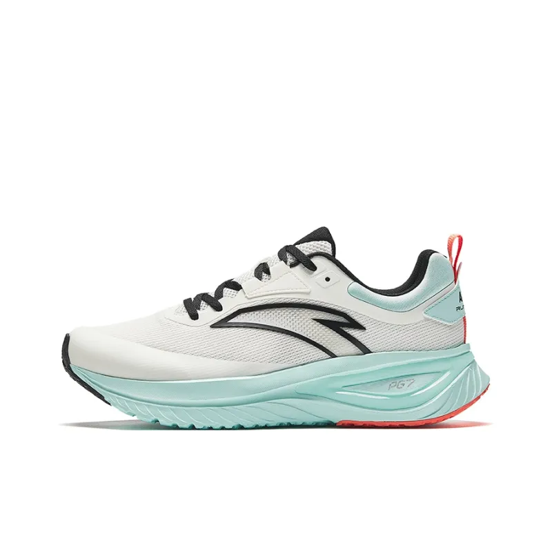 Anta Low Top Running Shoes Men's White Orange-0
