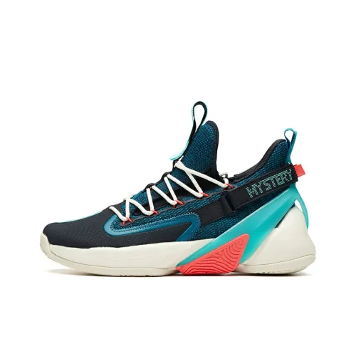 ANTA UFO2.0 Basketball Shoes Men Low-Top Blue/Black/White