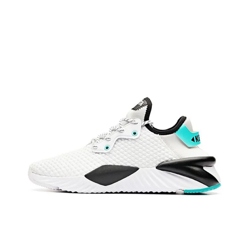 Anta Unruly Series Low-Top Running Shoes Men's Black White-0