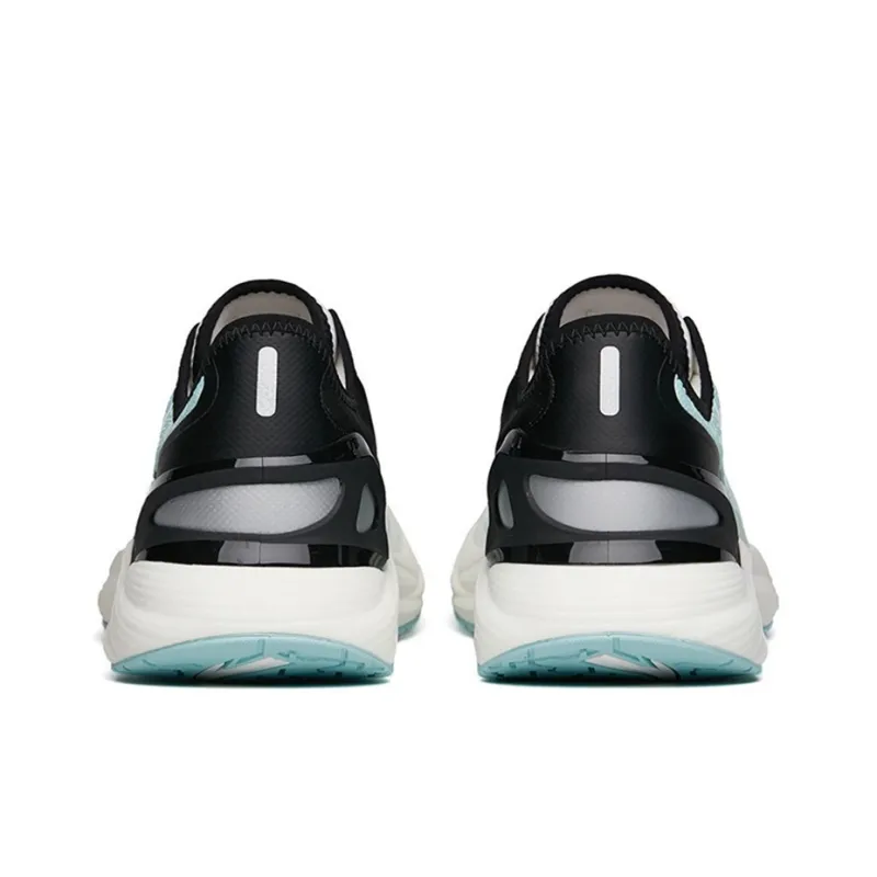 ANTA Tron 2.0 Running Shoes Men Low Top Ivory White/River Blue/Black-3