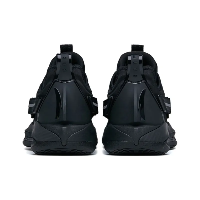 ANTA GH3 Basketball Shoes Men Low Top Black-3