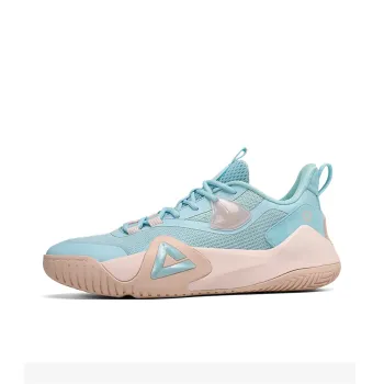 PEAK Sharp Marks Basketball Shoes Men Low Top Blue