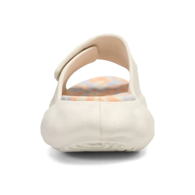 PEAK State Pole Cloud Slide Slippers Men White-4