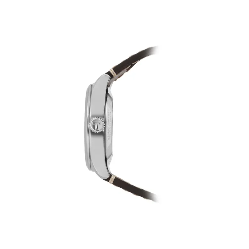 TISSOT Speed Run Series Automatic Mechanical Movement Men's Watches Watch 43mm White Dial Stainless Steel Case-1