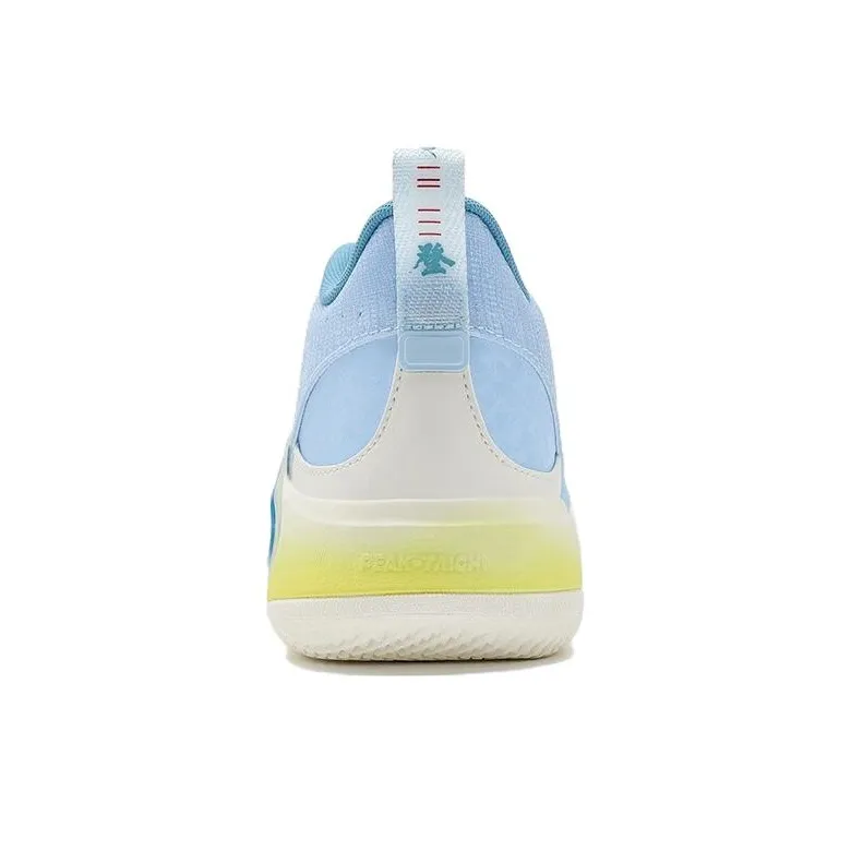 PEAK State Extreme Triangle 2.0 Cushioning Anti-Slip And Wear-Resistant Mid-Top Basketball Shoes Fine Blue-3