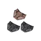 G Set-Wild Charm Leopard Print-Black Zebra+Black Zebra+Pink Leopard Print