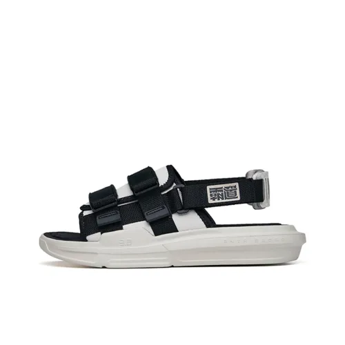 ANTA Bastard Beach Sandals Men Black/Grey