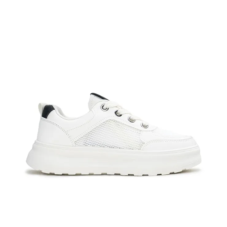 Humanism 1986 Wear-Resistant Lightweight Breathable Height Increasing Low-Top Skateboard Shoes Women's-7