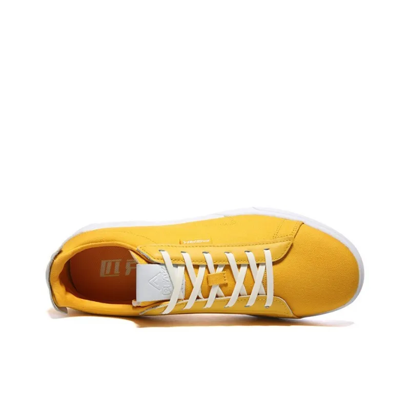 PEAK State Pole Midsummer Low Top Skateboard Shoes Men's Dark Orange Yellow-3
