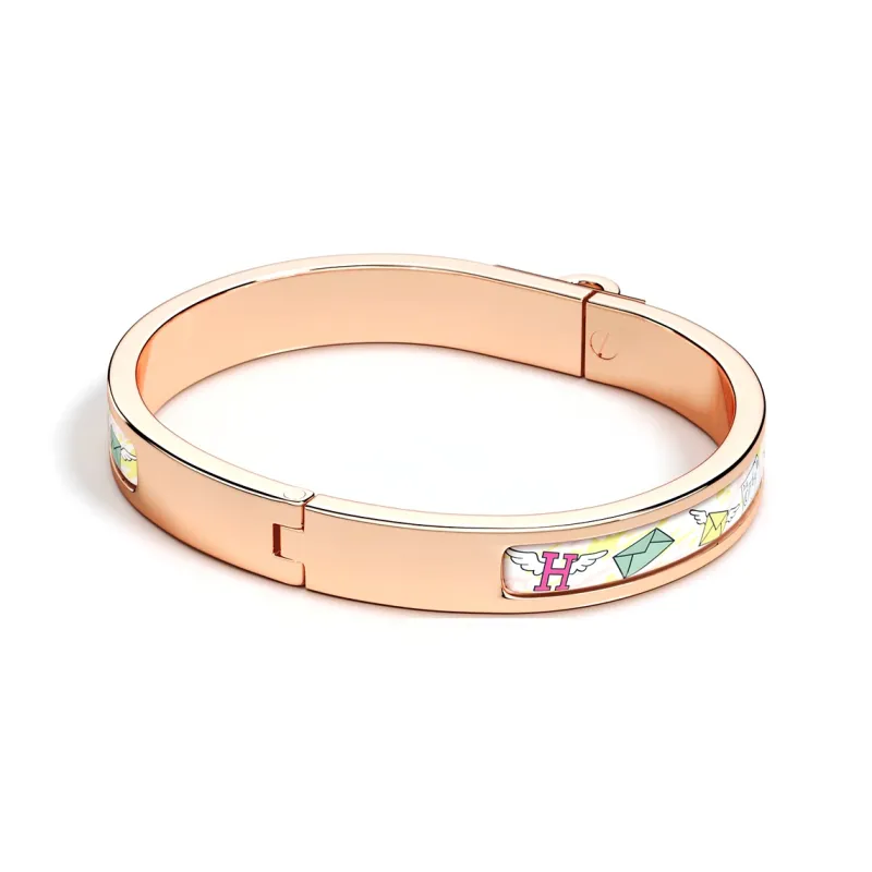 HERMES Mini Clic Kelly Bangles Women's-1