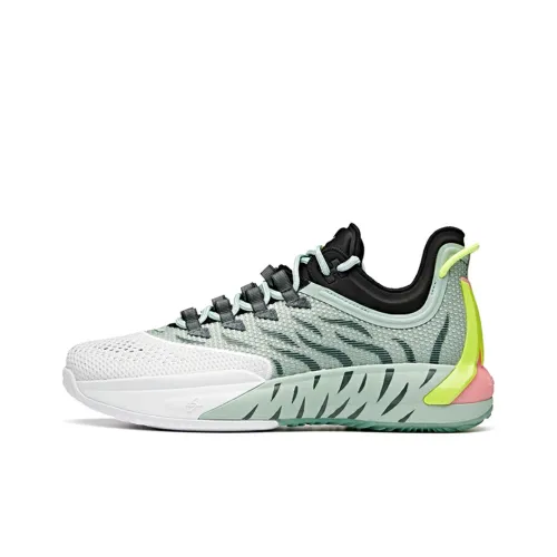 Anta Hayward GH1 Low Cushioning Anti Slip Wear Resistant Breathability Low Top Basketball Shoes Men's Green