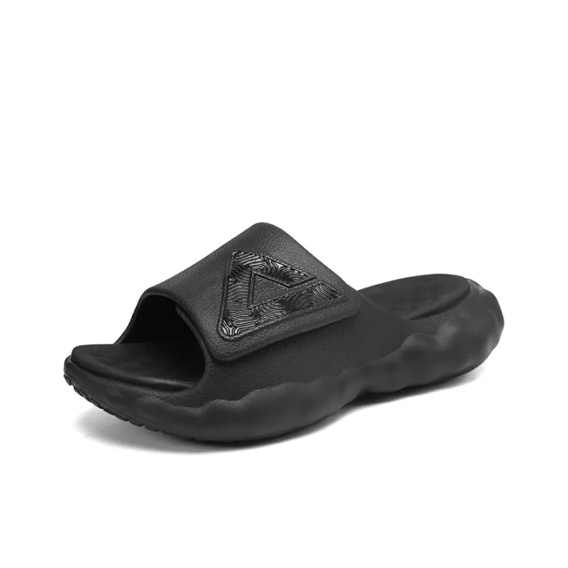 PEAK State Pole Cloud Slide Slippers Men's All Black-2