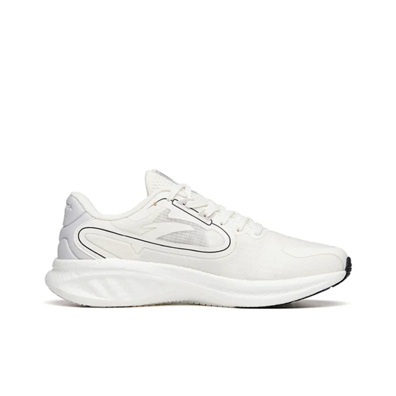 Anta Martian Foam Anti-Slip Wear-Resistant Low-Top Running Shoes Men's Ivory White-1