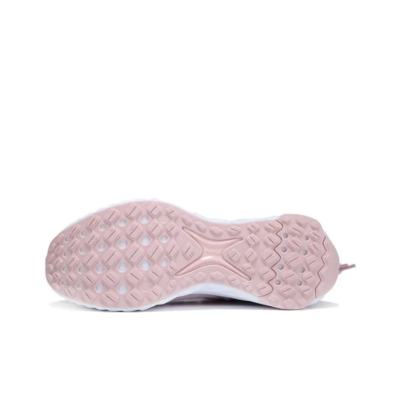 PEAK Taichi Mid-Top Running Shoes Women's Gray Pink-5
