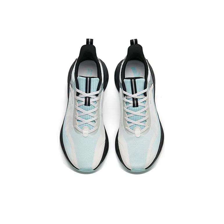 Anta Tron 1.5 Cushioned Slip-Resistant Abrasion-Resistant Breathable Low-Top Running Shoes Men's White Blue Black-3