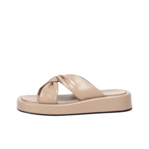 Elleme Slide Slippers 3.5cm Women's Taupe