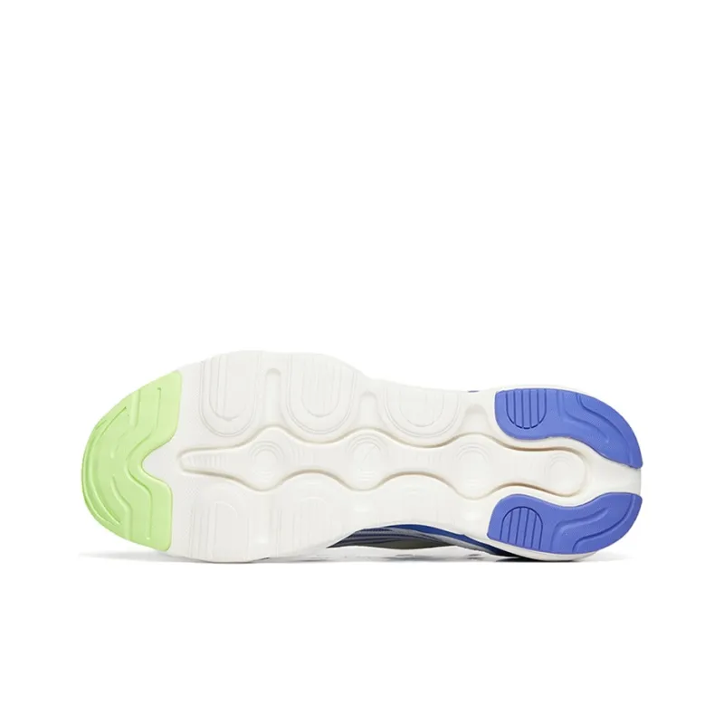 Anta Martian Foam Lightweight And Wear resistant Low Top Running Shoes Men's White Purple-4
