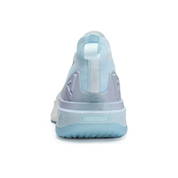 PEAK State Pole 4.0 Cushioning Anti-Slip And Wear-Resistant Low-Top Running Shoes Sea Blue-4