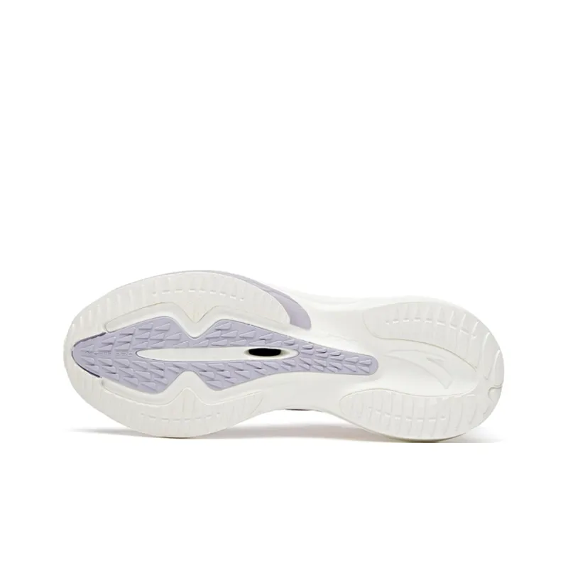 Anta Gazelle 1.0 Low Top Running Shoes Women's Pink White Purple-4