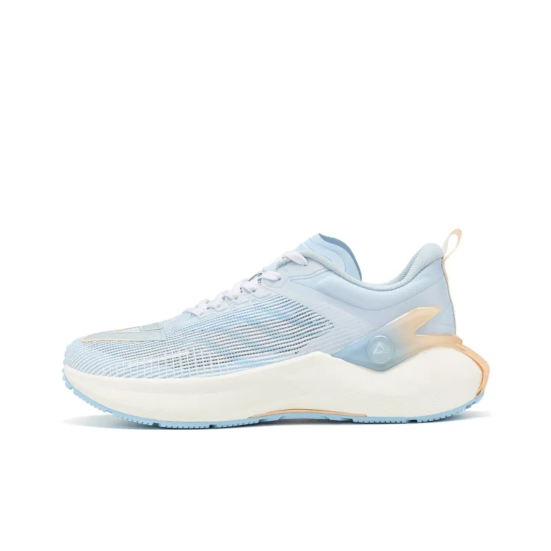 PEAK State Extreme 5.0 Pro Cushioning Wear Resistant Low Top Running Shoes Women's Blue White-0