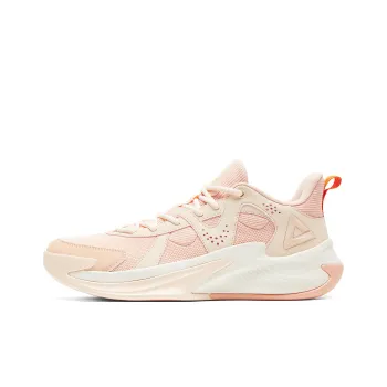 PEAK Triumph 1.0 Basketball Shoes Men Low Top Pink