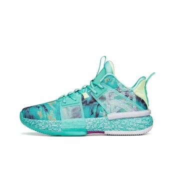 Anta Impact 1 KT Thompson Slip Resistant Cushioning Balance Low Top Basketball Shoes Youth Green