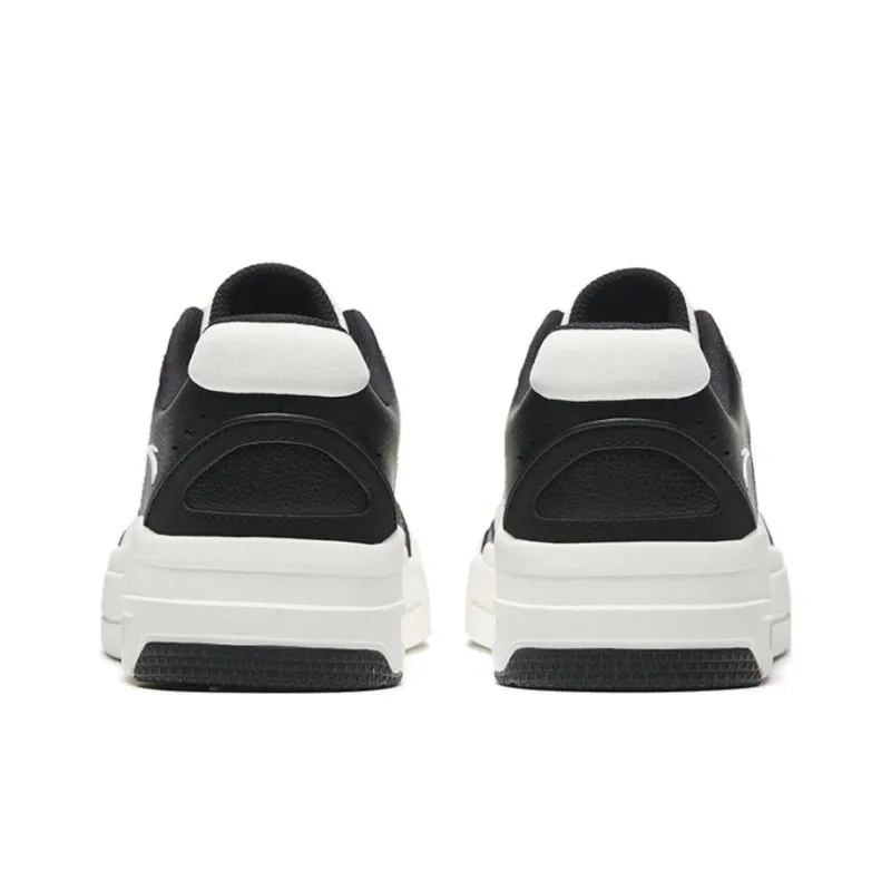 Anta 982GZ Cushioning Wear Resistant Low Top Skateboard Shoes Men's Black White-3