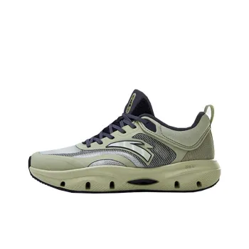 ANTA Divine Pro Running Shoes Men Low Top Green Gray