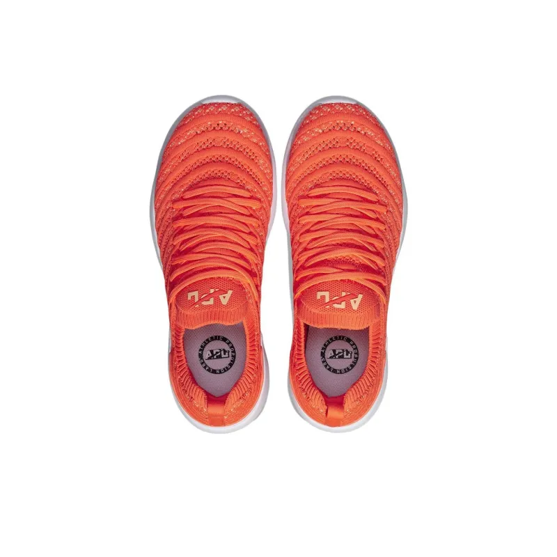 APL ATHLETIC PROPULSION LABS TechLoom Wave Low-Top Casual Shoes Women's Orange-3