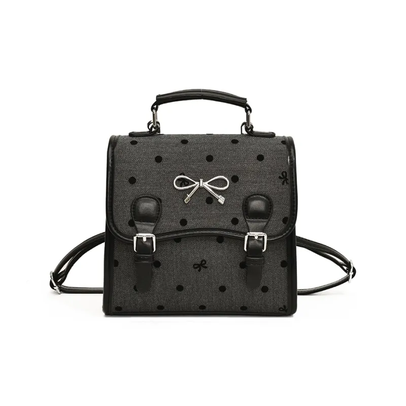 NATTY PU Gray/Black Small Size Women's-14