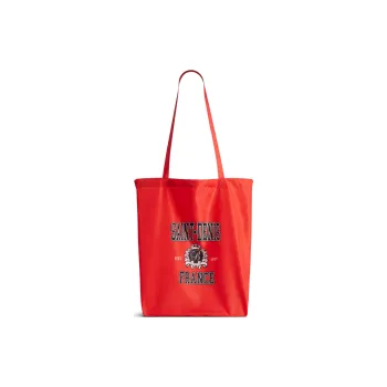 Balenciaga Polyamide Tote Bag Shopping Bag Handbag Shoulder Bag Women's Red