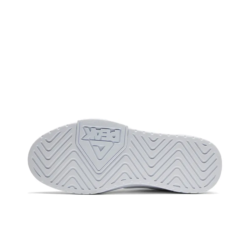 PEAK Classic Heritage Low Top Skateboard Shoes Women's White Green-5