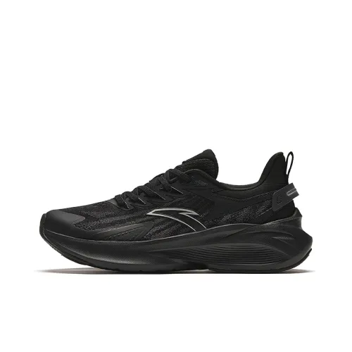Anta Stinger 5 Cushioning Wear-Resistant Low-Top Running Shoes Women's Black Gray