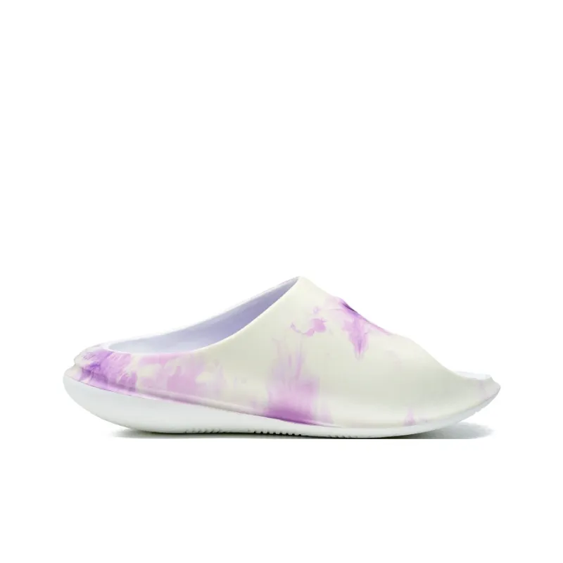 PEAK Very Small Fat Drag Totem Graffiti Slide Slippers Men's Purple-1