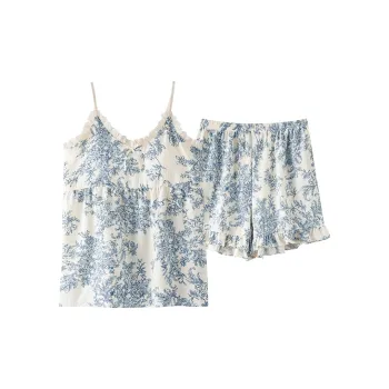 MIIOW Pajama Set Women's Light Blue
