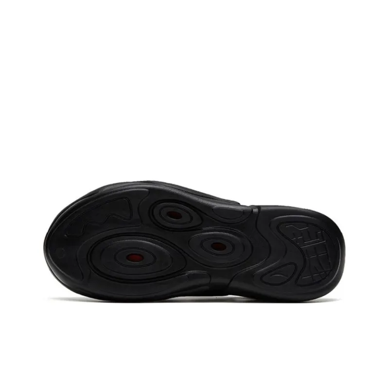 Anta Chaobai 1.0 Slip Resistant Abrasion Resistant Slide Slippers Men's Black-4